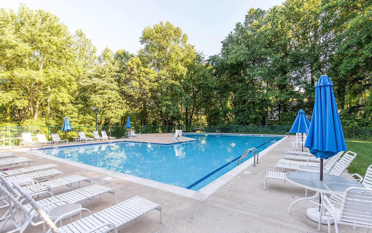 Neighborhood pool and recreation area